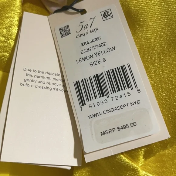 COPY - Brand NEW!!! Cinq A Sept Kylie Blazer! - Picture 2 of 5